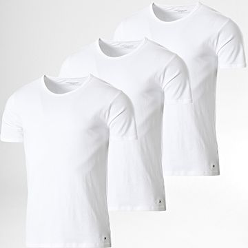 Tommy Hilfiger - Set di 3 magliette bianche Premium Essentials 3138
