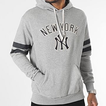 New Era - MLB Lifestyle New York Yankees - Felpa con cappuccio 60416316 - Grigio scuro