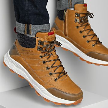 Classic Series - Sneakers alte color cammello