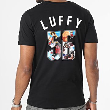 One Piece - Maglietta Luffy 56 Nero