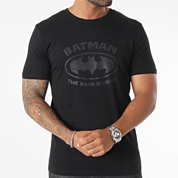 DC Comics - Maglietta con logo del Cavaliere Oscuro Nero