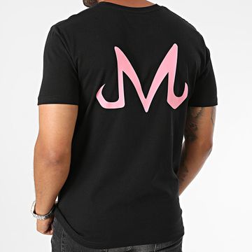 Dragon Ball Z - Maglietta Back Majin Nero Rosa