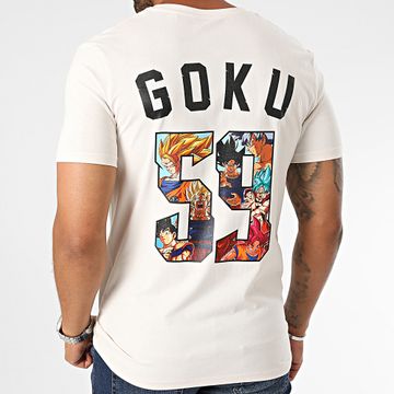 Dragon Ball Z - Maglietta Goku Beige