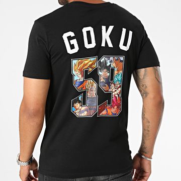 Dragon Ball Z - Camicia da tè Back Goku nera