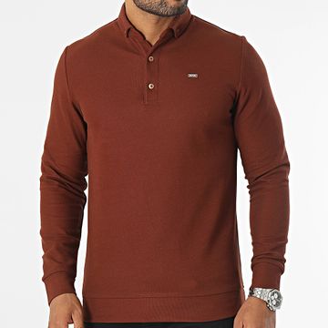 Classic Series - Polo a maniche lunghe Marrone