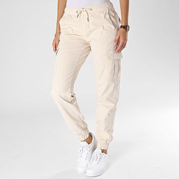 Urban Classics - Pantaloni Cargo Donna TB3626 Beige
