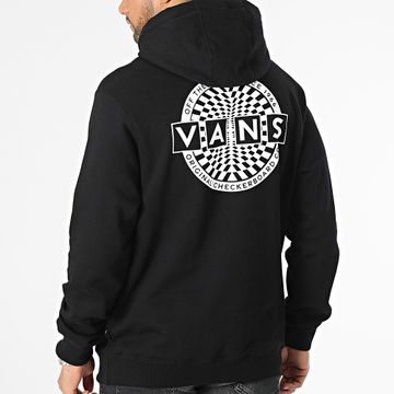 Vans - Felpa con cappuccio Circle Back 008HZ Nero
