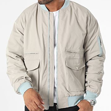 Frilivin - Giacca bomber beige