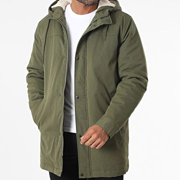 Only And Sons - Parka lungo con cappuccio Alexander Khaki Green