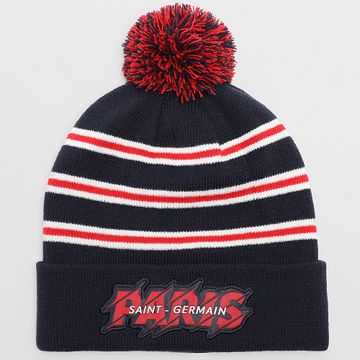 PSG - Berretto con pompon blu navy