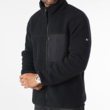 Aigle - AB792 Giacca in pile nero