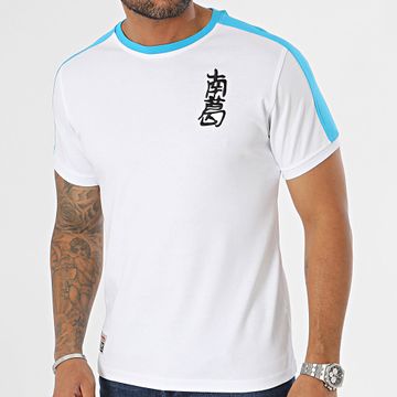 Okawa Sport - Maglietta Newpie OT11000 Bianco Azzurro