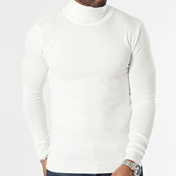 John H - Maglia dolcevita bianca