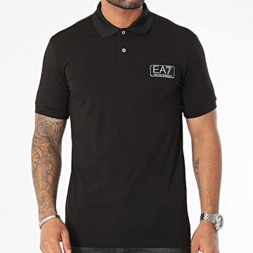 EA7 Emporio Armani - Polo manica corta 6RPF04-PJ03Z Nero