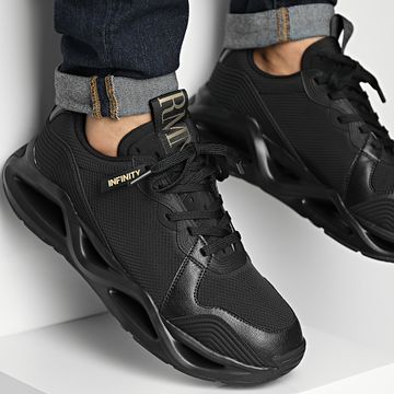 EA7 Emporio Armani - X8X143-XK369 Sneakers triple nero oro