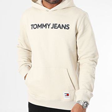 Tommy Jeans - Felpa con cappuccio Bold Classics 8413 Beige