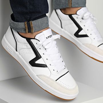 Vans - Lowland CC 7P2TWB Court True White Black Sneakers