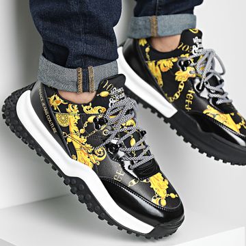 Versace Jeans Couture - Fondo Hyber Sneakers 75YA3SNA Nero Rinascimento