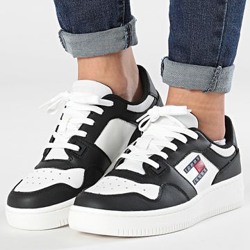 Tommy Jeans - Sneakers Retro Donna Essential Sneakers 2505 Nero Ecru