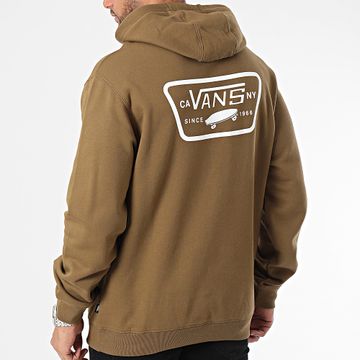 Vans - Felpa con cappuccio Mountain Brown