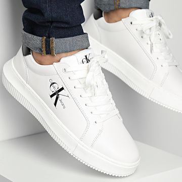 Calvin Klein - Sneakers Chunky Cupsole Mono 0681 Bianco Nero