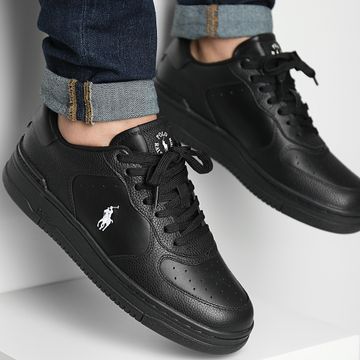 Polo Ralph Lauren - Sneakers Masters Court Nero Bianco