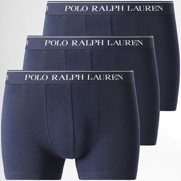 Polo Ralph Lauren - Set di 3 boxer blu navy