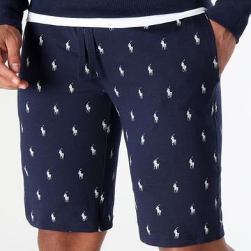 Polo Ralph Lauren - Pantaloncini da jogging All Over Player blu navy