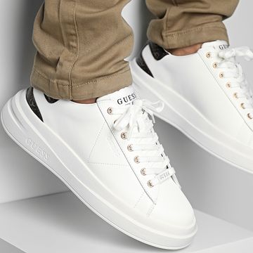 Guess - Sneakers FMPVIBLEA12 Bianco Marrone