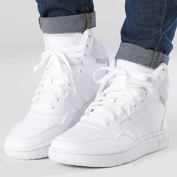 Adidas Originals - Donna Hoops Mid Sneakers GW0401 Cloud White Grey Two