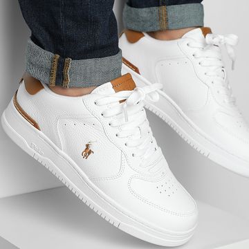 Polo Ralph Lauren - Sneakers Masters White Tan