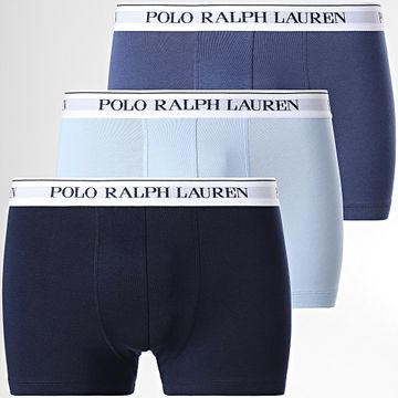 Polo Ralph Lauren - Set di 3 boxer blu navy