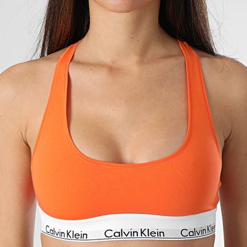 Calvin Klein - Reggiseno sfoderato da donna F3785E Arancione