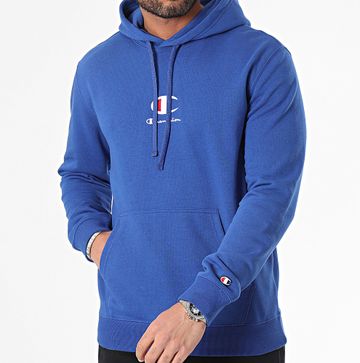 Champion - Felpa con cappuccio 219845 blu reale