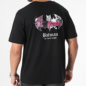 DC Comics - Maglietta nera oversize Batman Logo Graffiti