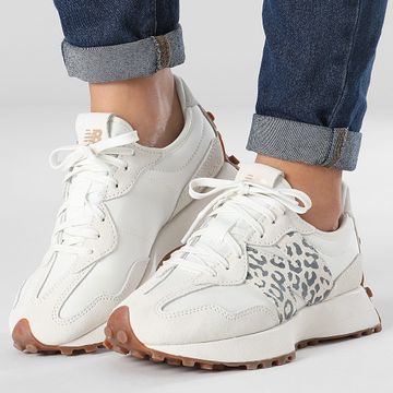 New Balance - WS327PJ Sneakers da donna in bianco leopardo