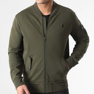 Polo Ralph Lauren - Giacca Original Player Zip Verde Khaki