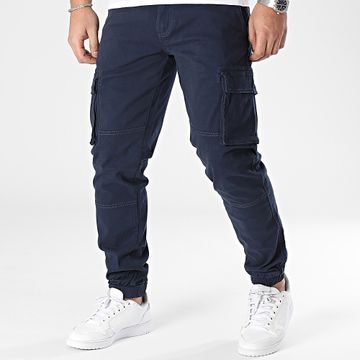 Only And Sons - Pantaloni Cargo Cam Stage blu navy