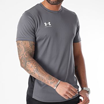 Under Armour - Maglietta Train 1379589 Grigio Nero