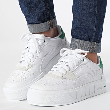 Puma - Sneakers donna Puma Cali Court Match 393094 Puma White Archive Green