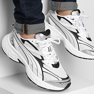 Puma - Scarpe da ginnastica Morphic Base 392982 Feather Gray Puma Black