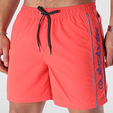 Quiksilver - AQYJV03139 Pantaloncini da bagno rossi