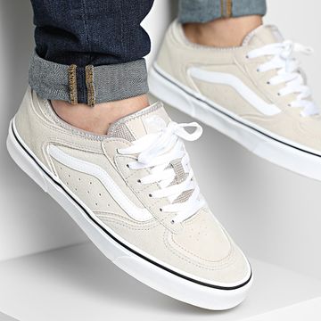 Vans - Scarpe da ginnastica classiche Rowley 9QJBAT Grigio muschio Vero Bianco