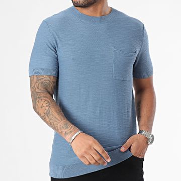 Produkt - Sebastian - Maglietta tascabile blu
