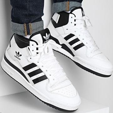 Adidas Originals - Sneaker Forum Mid IG3756 Footwear White Core Black Footwear White