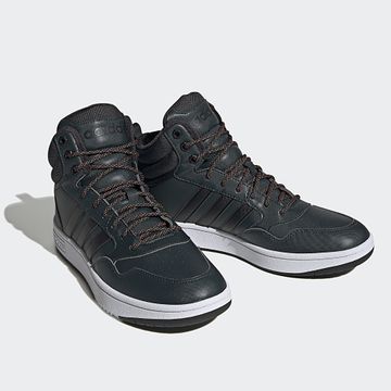 Adidas Originals - Scarpe da ginnastica Hoops 3.0 Mid WTR GW6702 Shadow Green Iron Metallic Core Black