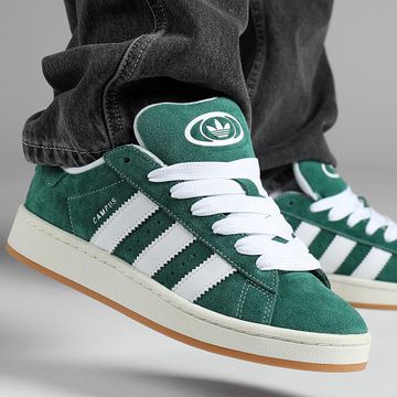 Adidas Originals - Campus 00s Sneakers H03472 Verde Scuro Footwear White Off White