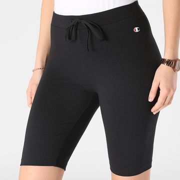 Champion - Pantaloncini da jogging donna 117140 Nero