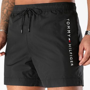 Tommy Hilfiger - Pantaloncini medi con coulisse 3258 nero
