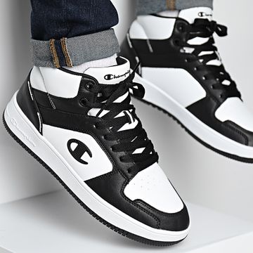 Champion - Scarpe da ginnastica Rebound 2.0 Mid S21907 Bianco Nero